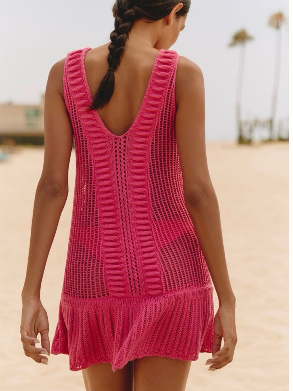 Anthropologie Celandine Amara Sweater Dress Sz XL NWT coastal summer beach - Picture 2 of 9